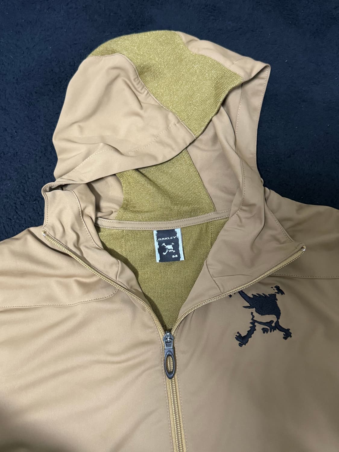 OAKLEY 오클리 아카이브 스컬로고 후드 집업 M 상품이미지3