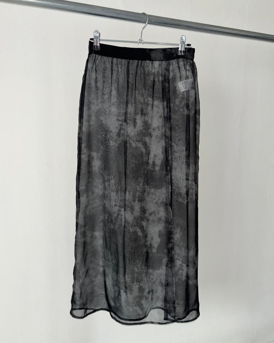 빈티지 레이어드 슬릿 스커트 상품이미지3