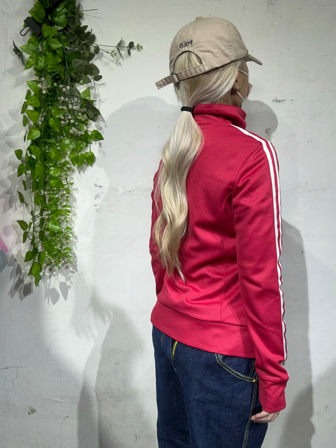 아디다스 레드 유로파 화이트 삼선 트랙탑 져지 90 상품이미지3