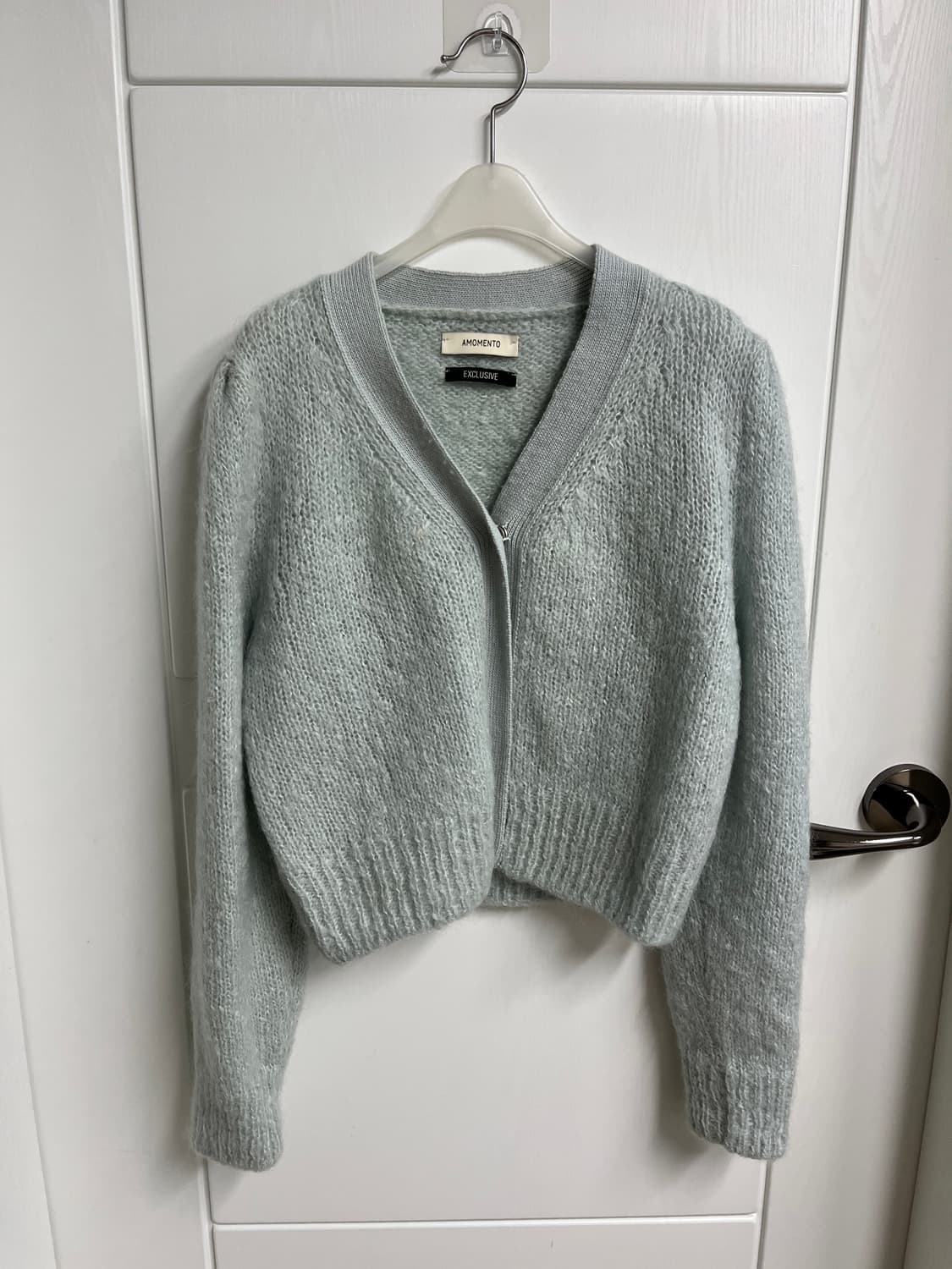 아모멘토 민트 그랜마 가디건  상품이미지1