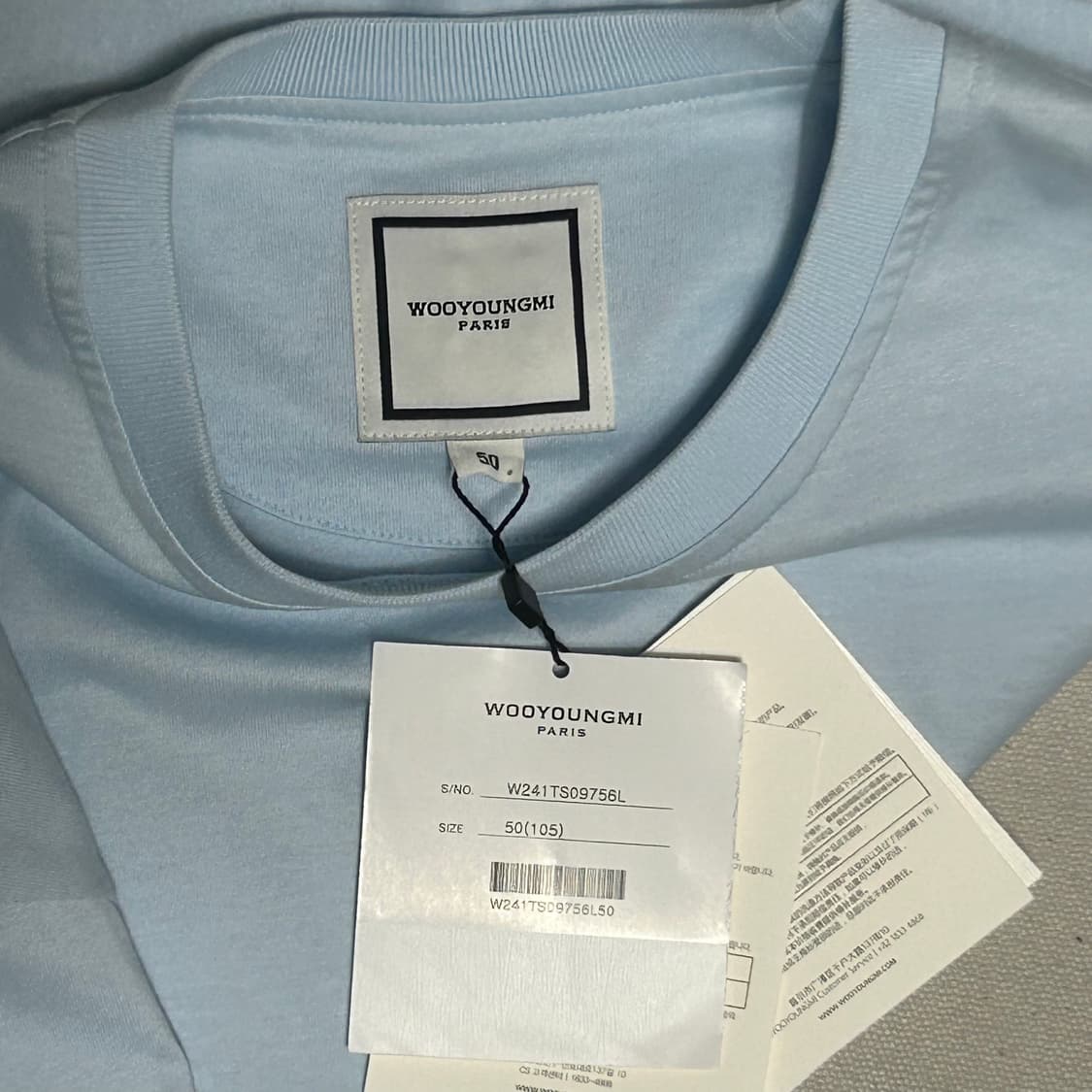 50 새상품 우영미 반팔 티셔츠  상품이미지4