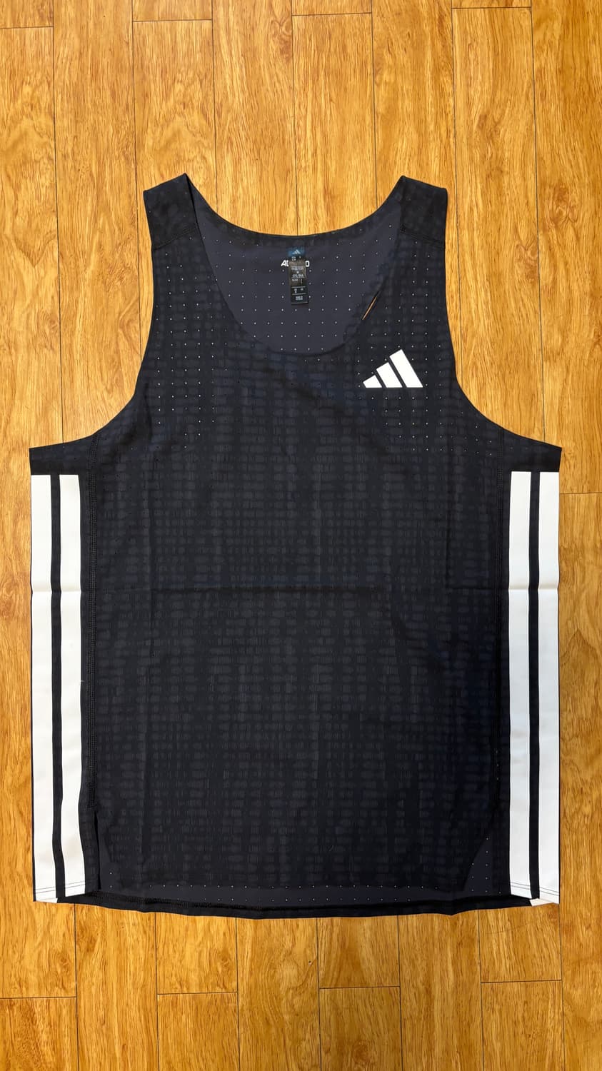 아디다스 아디제로 싱글렛 M 새상품 블랙 상품이미지1