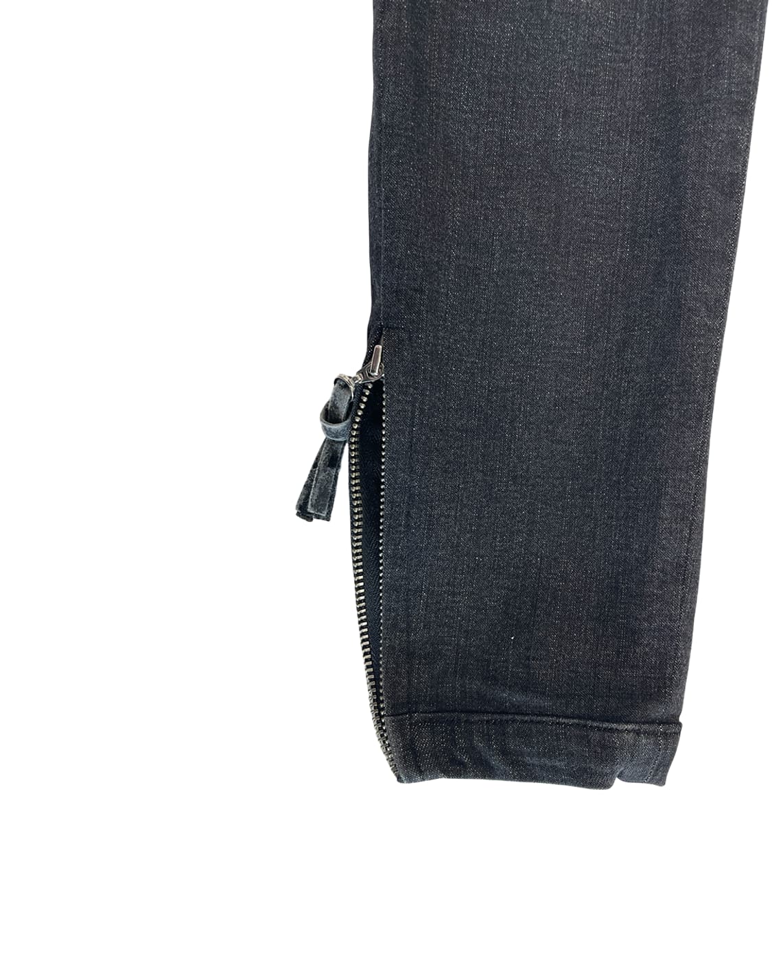 발렌시아가 by 니콜라스 제스키에르 12AW 지퍼 디테일 데님팬츠 블랙 상품이미지8