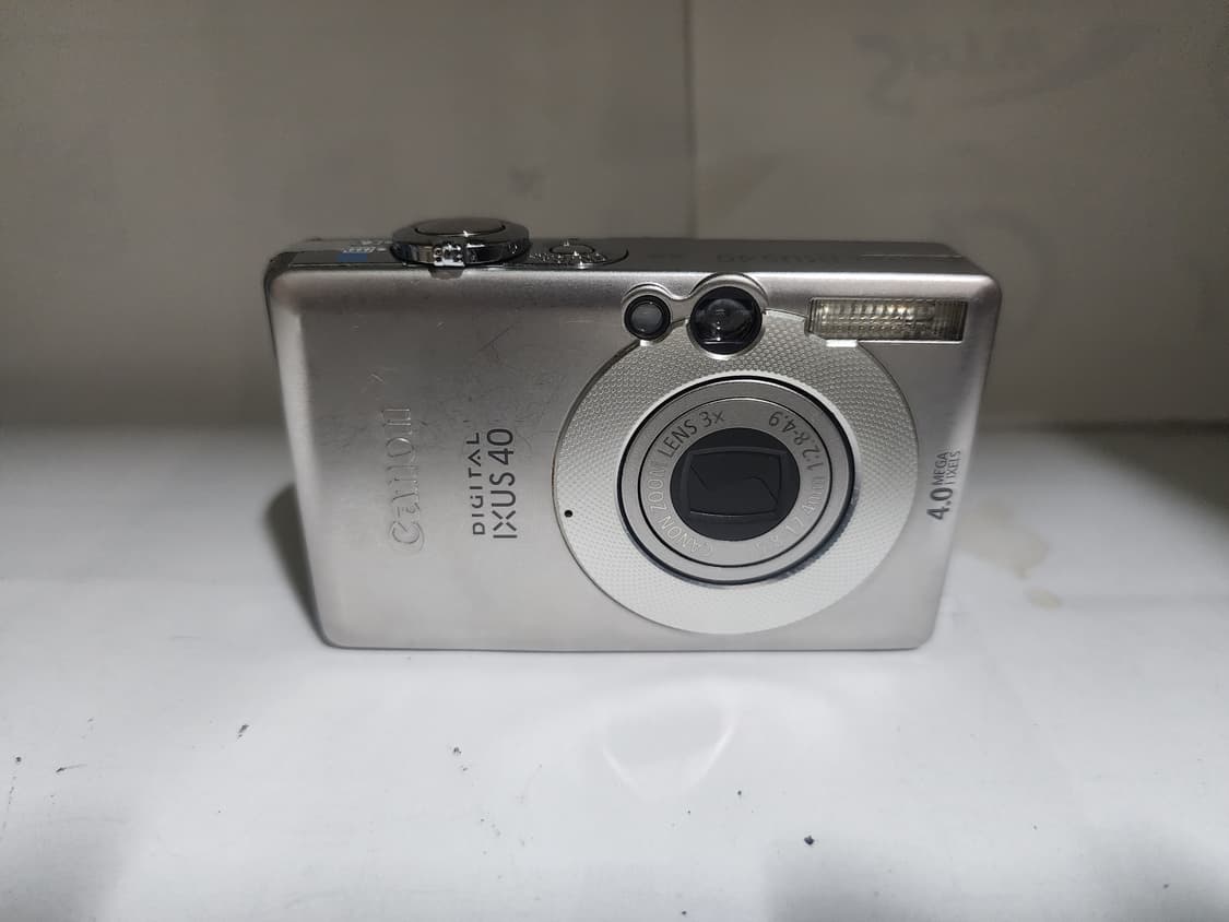 캐논 디지털 IXUS 40 실버 카메라 상품이미지1