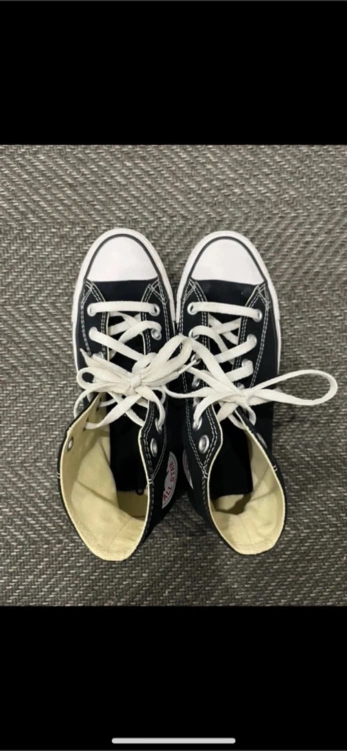 컨버스 하이 블랙 상품이미지1