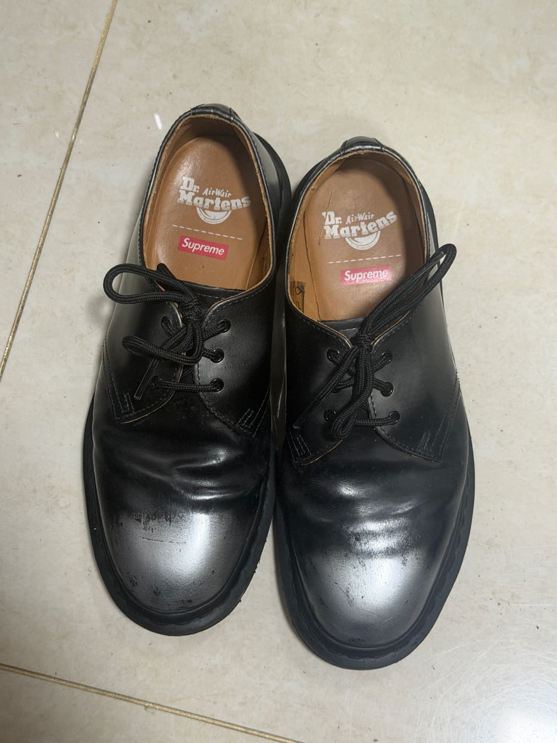 닥터마틴X슈프림 1461 실버 사이즈 260 상품이미지1