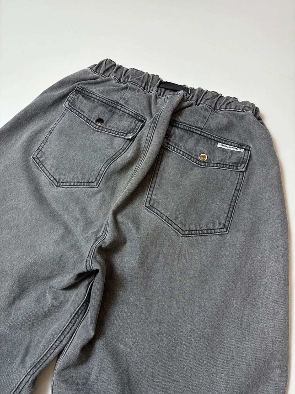 미니멀프로젝트 20FW 워시드 퍼티그 벌룬 데님 팬츠 PN9339 상품이미지4