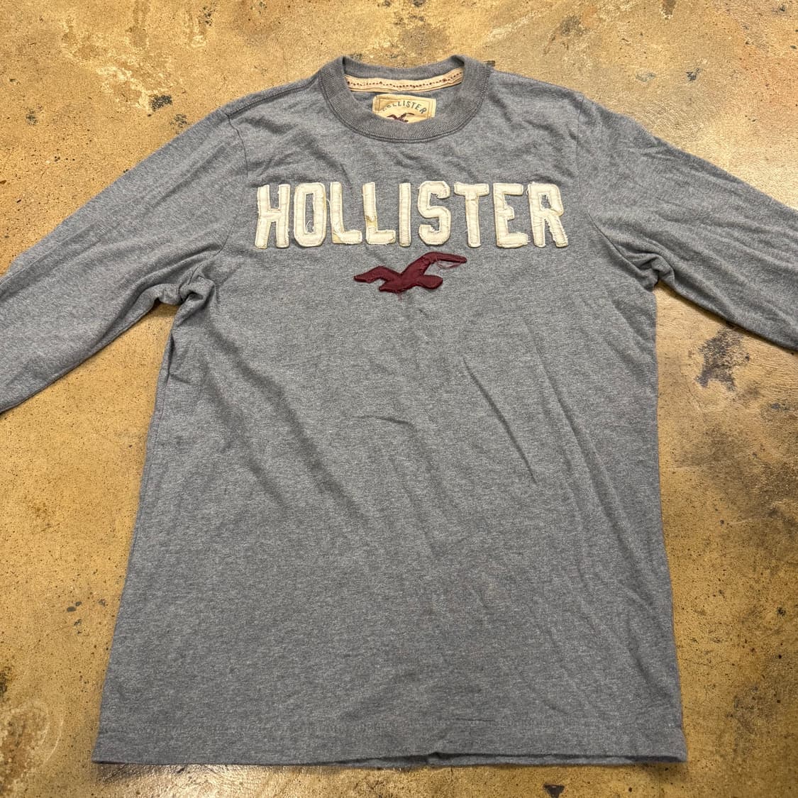 홀리스터 그레이 긴팔 롱슬리브리스 상품이미지4