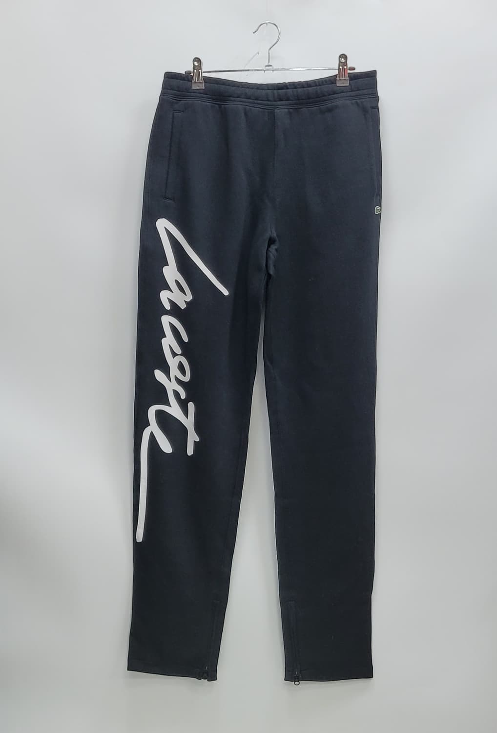 (새상품) LACOSTE 라코스테 플리스 스웨이드 팬츠 / 남 S 블랙
 상품이미지1