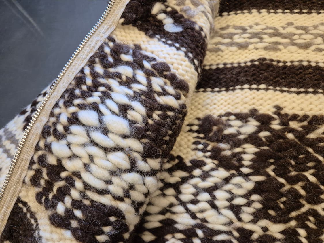 90s 헤비울 코위찬 짚업 상품이미지8