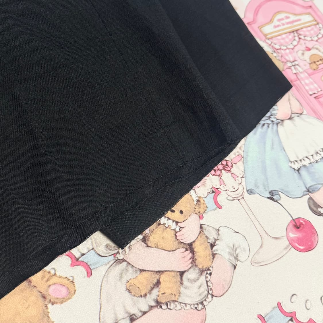 (s) 엔오르 레이어드 스커트 팬츠 상품이미지4