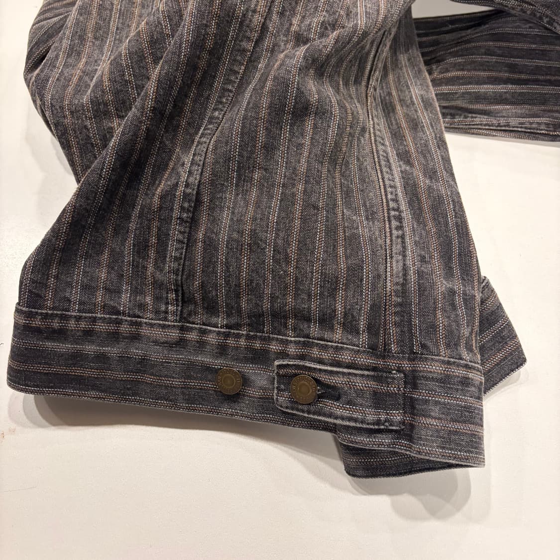 [L] 리바이스 재팬 레드탭 스트라이프 데님 자켓 B654 상품이미지8