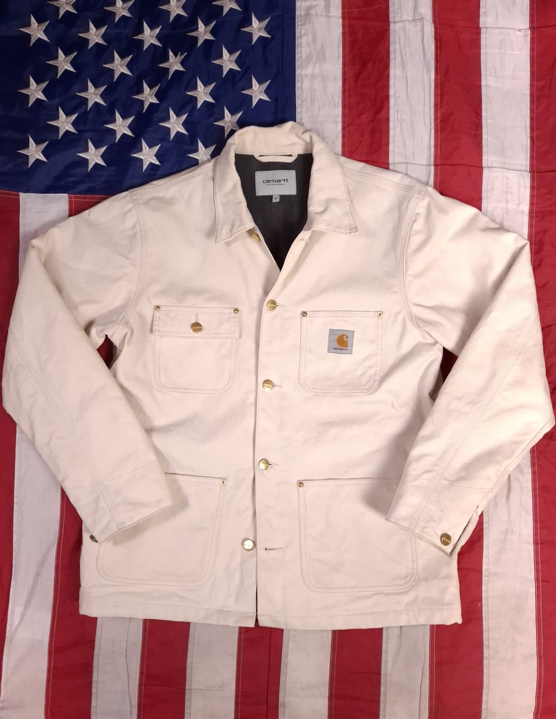 오리지날 칼하트 화이트 미시건 초어자켓 상품이미지1