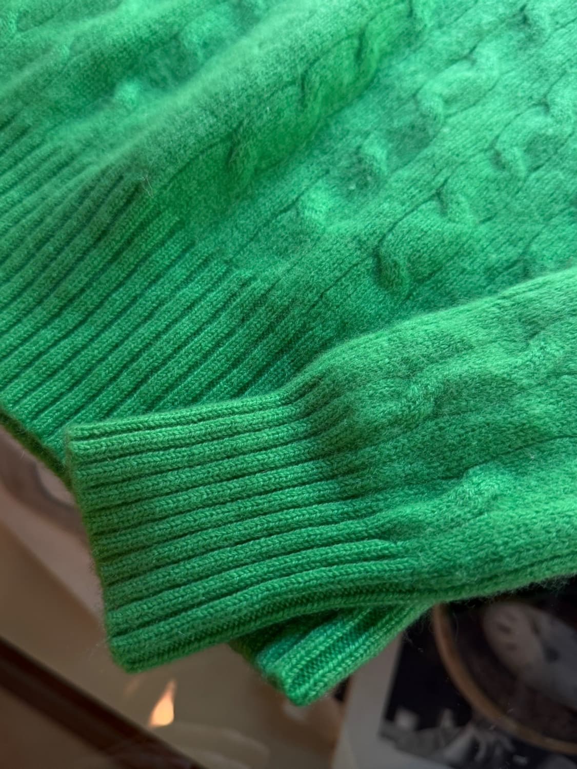 폴로 랄프로렌 캐시미어 케이블 니트 55~66 상품이미지10