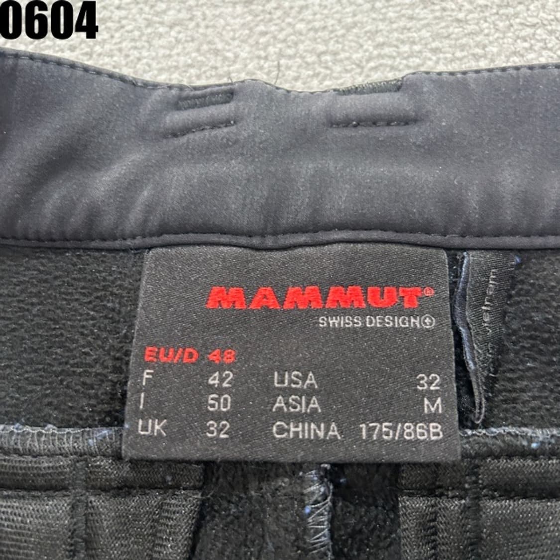 MAMMUT 기모 바지  상품이미지2