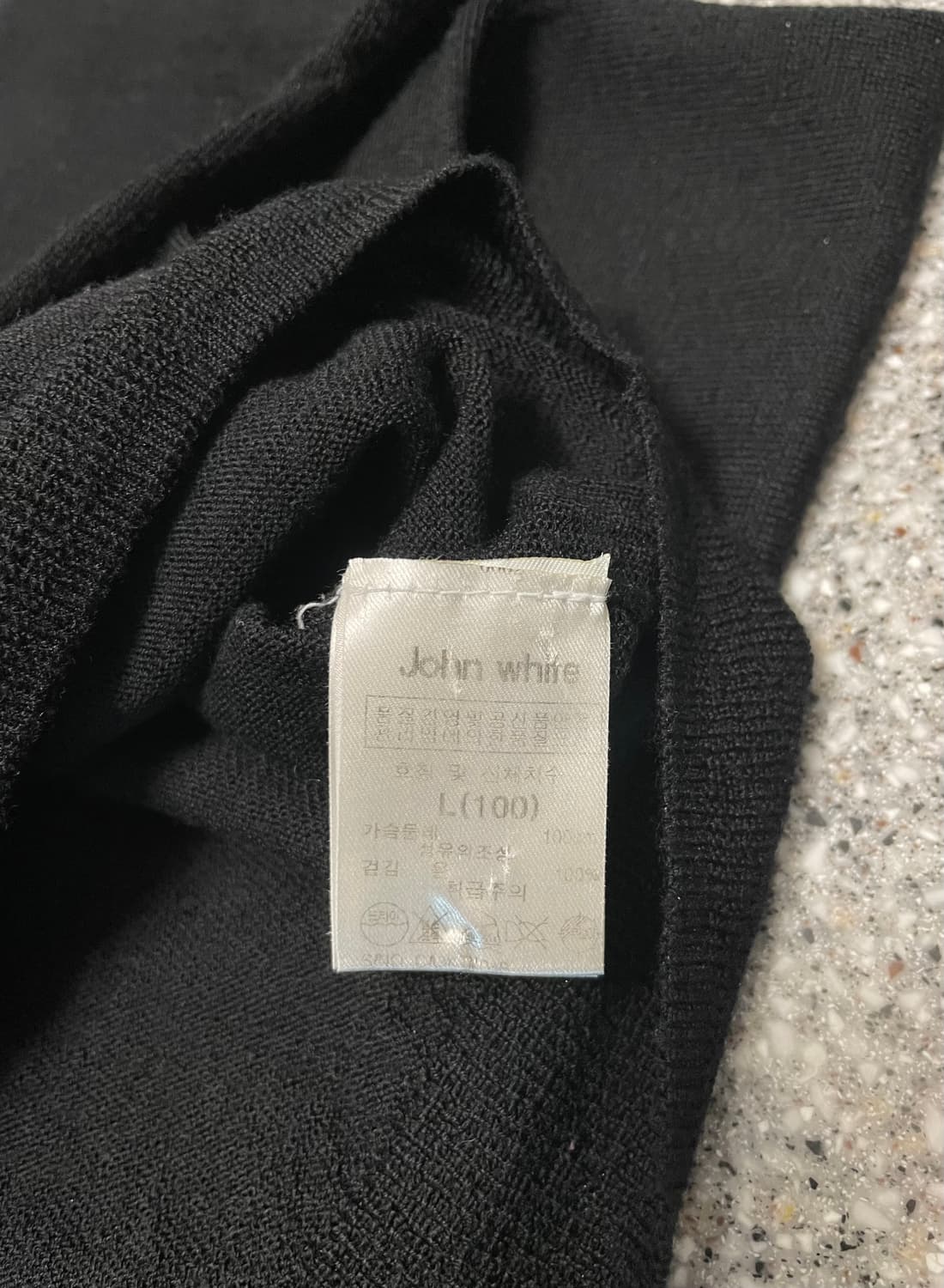 터틀넥 검정색 사이즈 100 상품이미지5