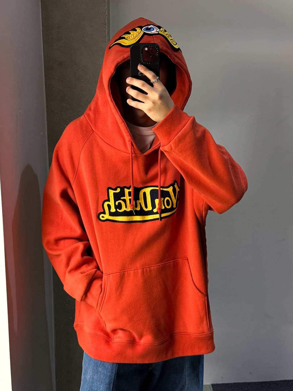 본더치 2000s Y2K 플라잉 아이볼 로고 후드티 상품이미지1