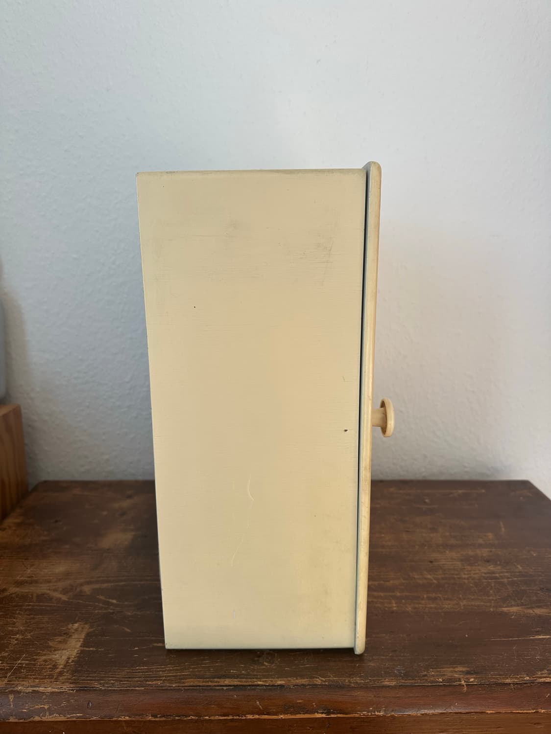 독일)빈티지 우드 크림색 벽선반 상품이미지5