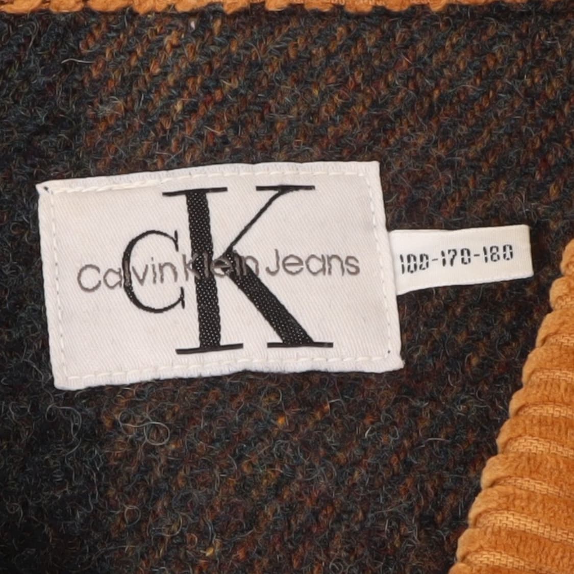 90s 켈빈클라인 블랭킷라이닝 헤비웨이트 초어코트 자켓  상품이미지8