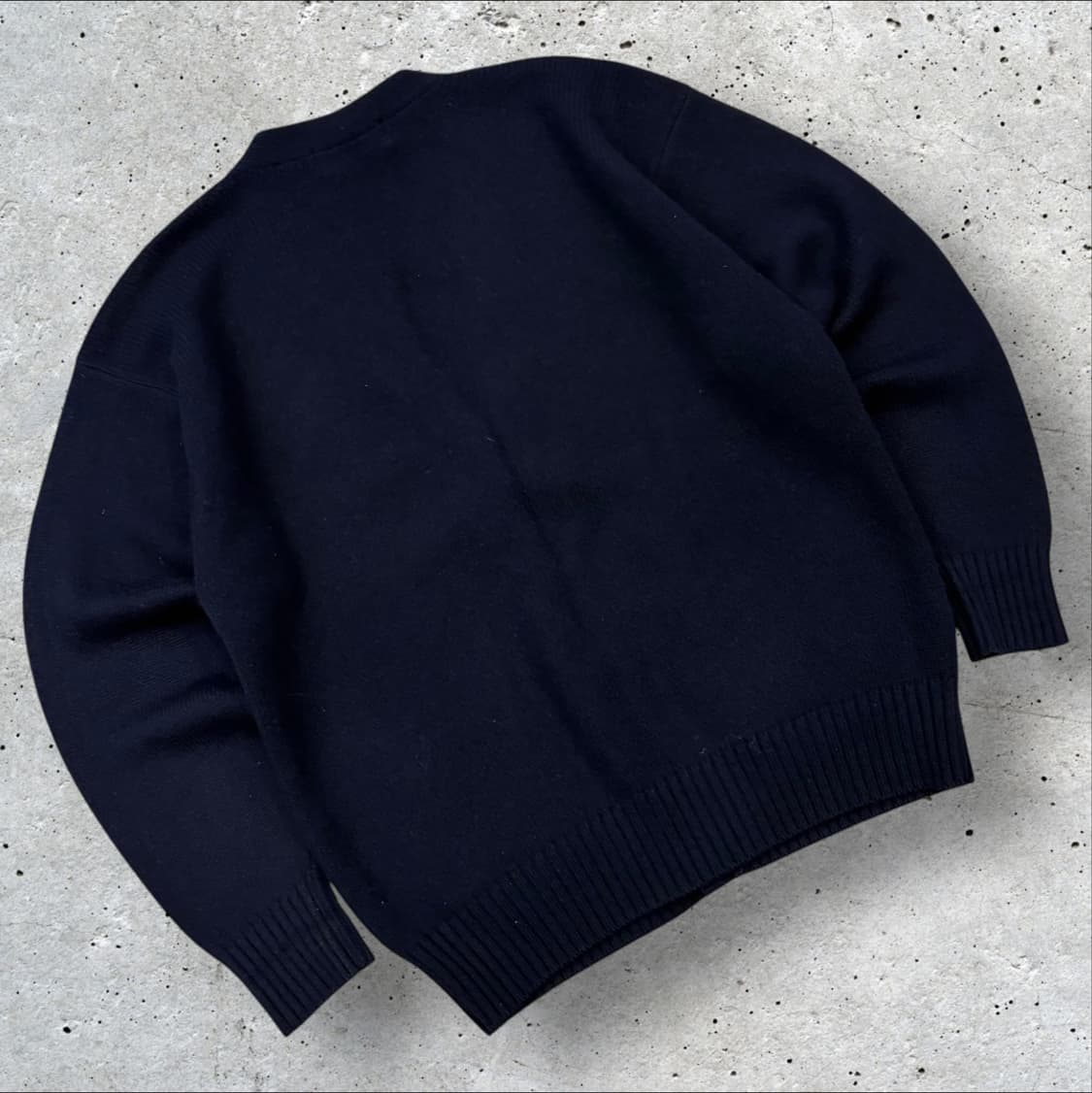 [100] 빈폴 네이비 니트 가디건 D257 상품이미지2