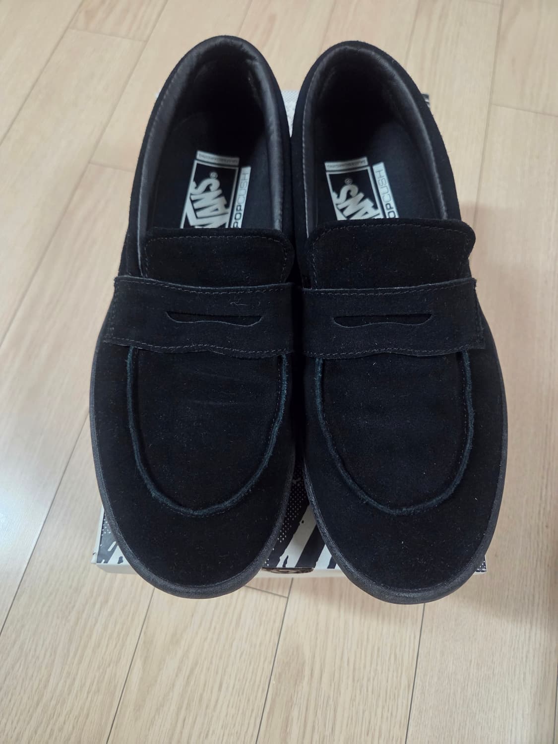 반스 스케이트 로퍼 스웨이드 블랙 260 상품이미지1