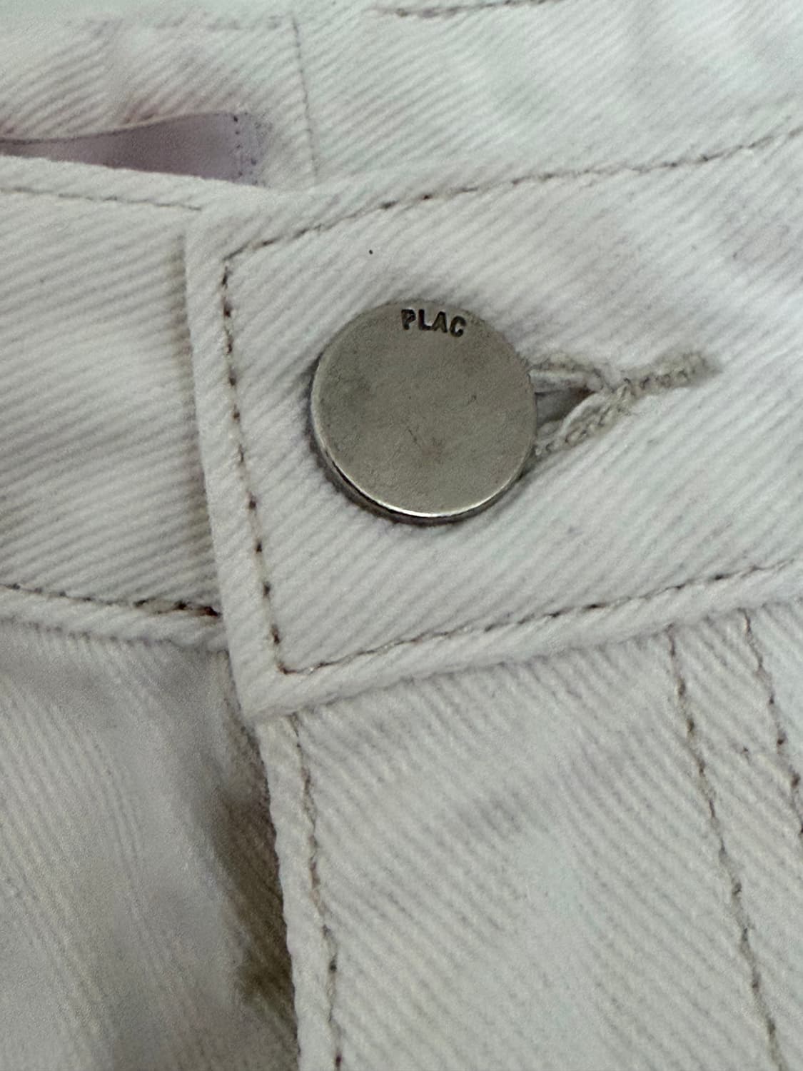 PLAC 화이트 스트레이트 데님 상품이미지5