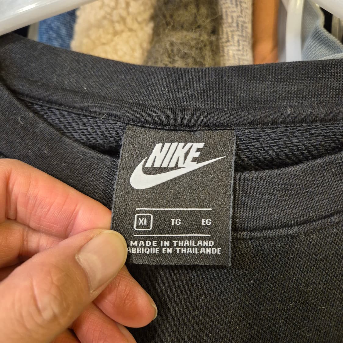 XL 나이키 블랙 맨투맨  상품이미지3