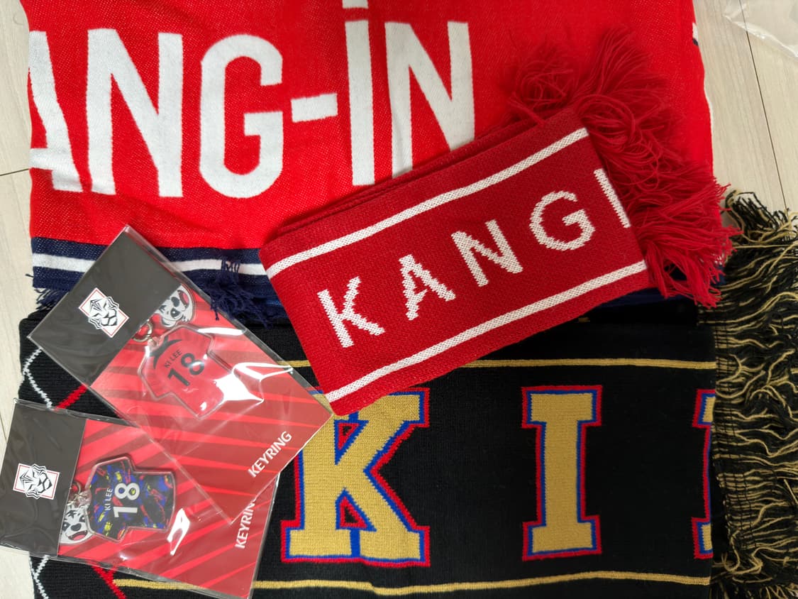 이강인 머플러 굿즈 세트 상품이미지1