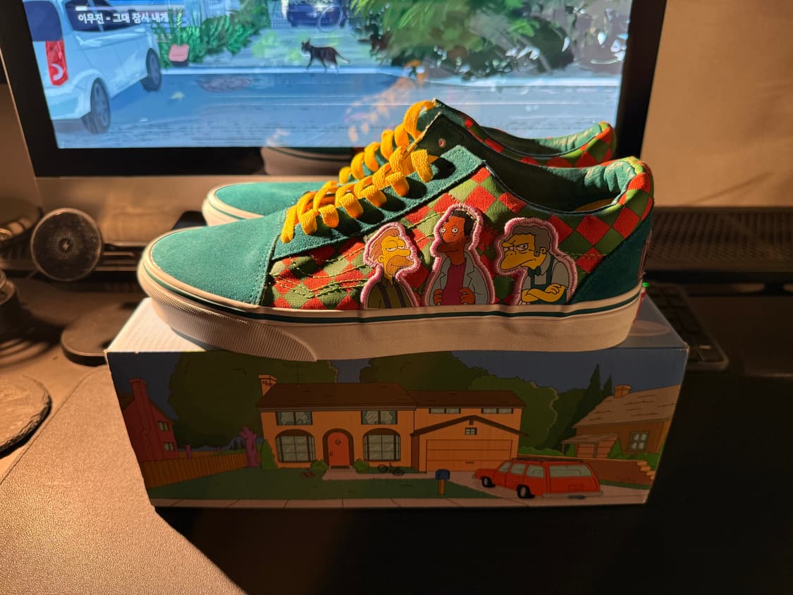 Simpsons x Vans 올드스쿨 상품이미지5