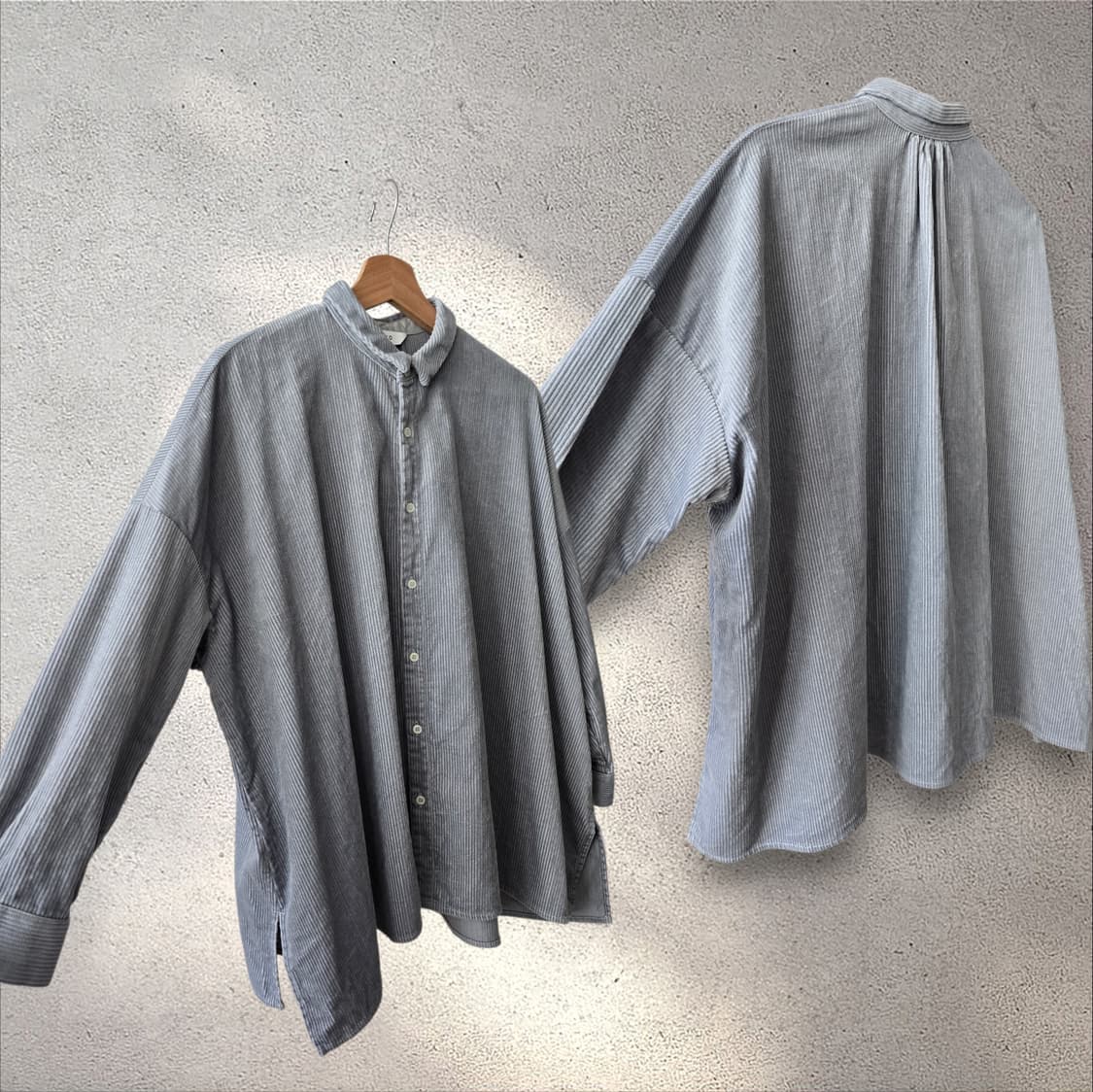 SETTO 코듀로이 셔츠 상품이미지4