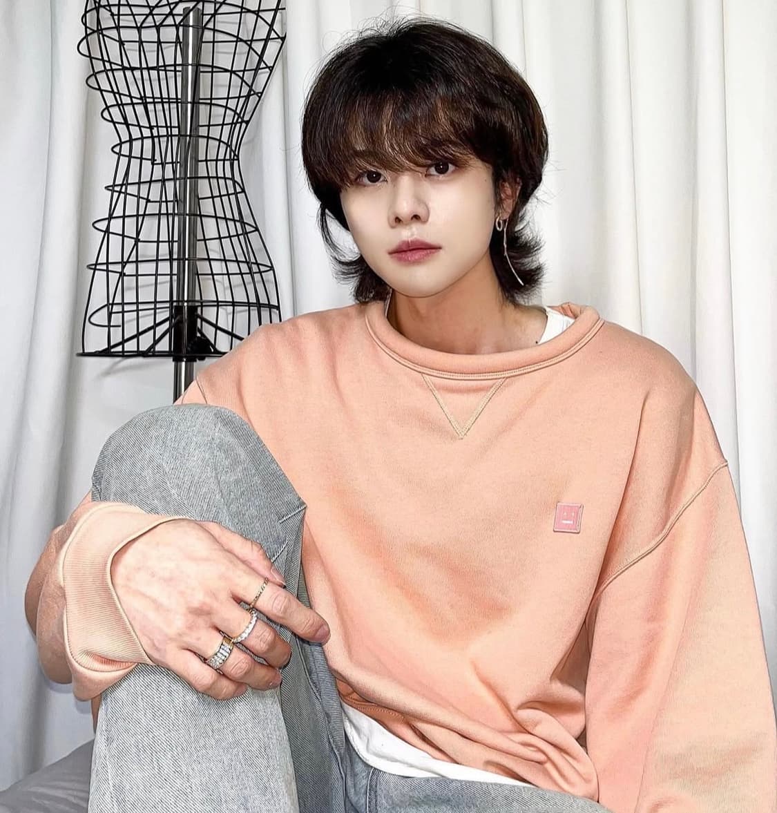 아크네스튜디오 핀트페이스 핑크 상품이미지2