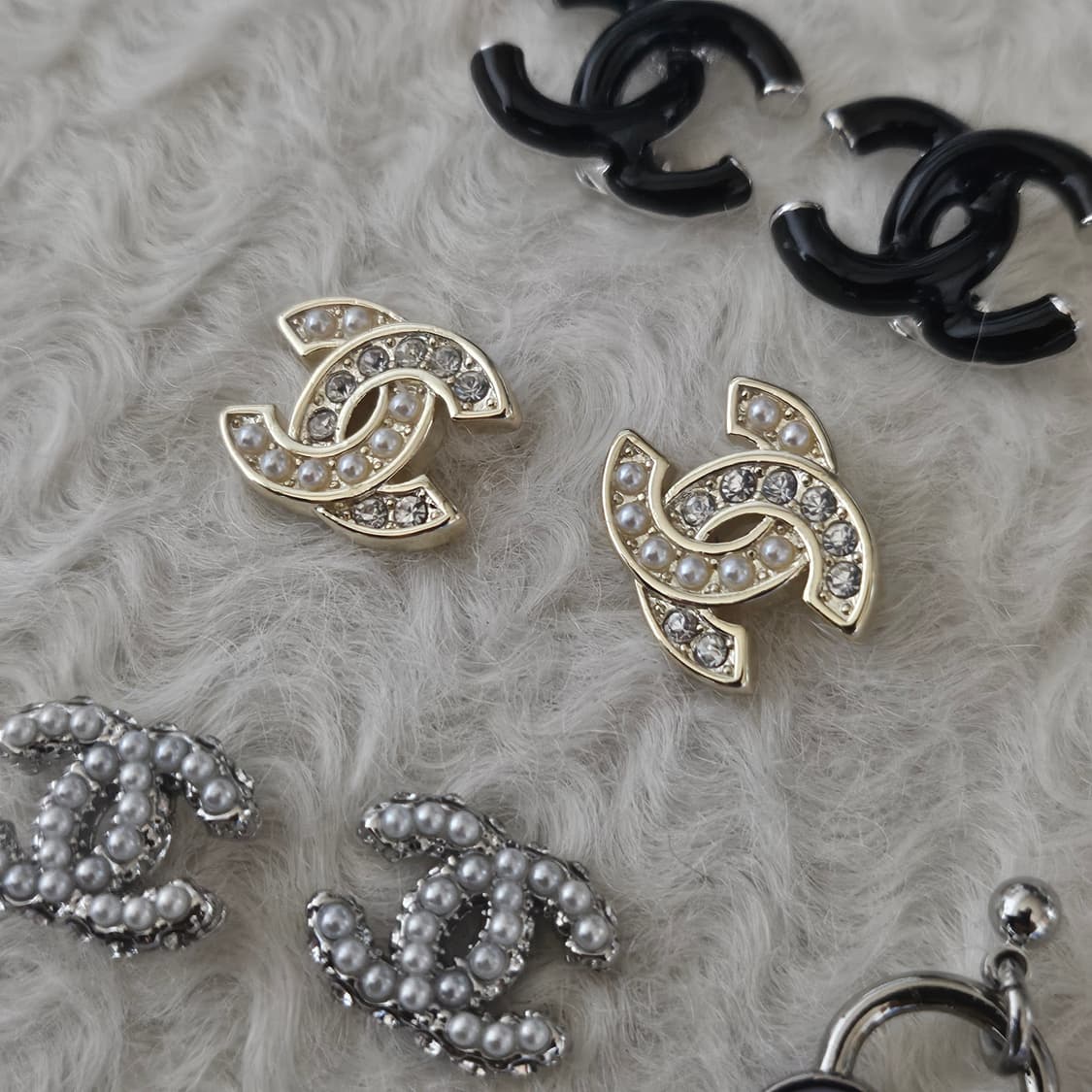 샤넬 디올 정품 빈티지 업사이클링 귀걸이 모음 상품이미지2