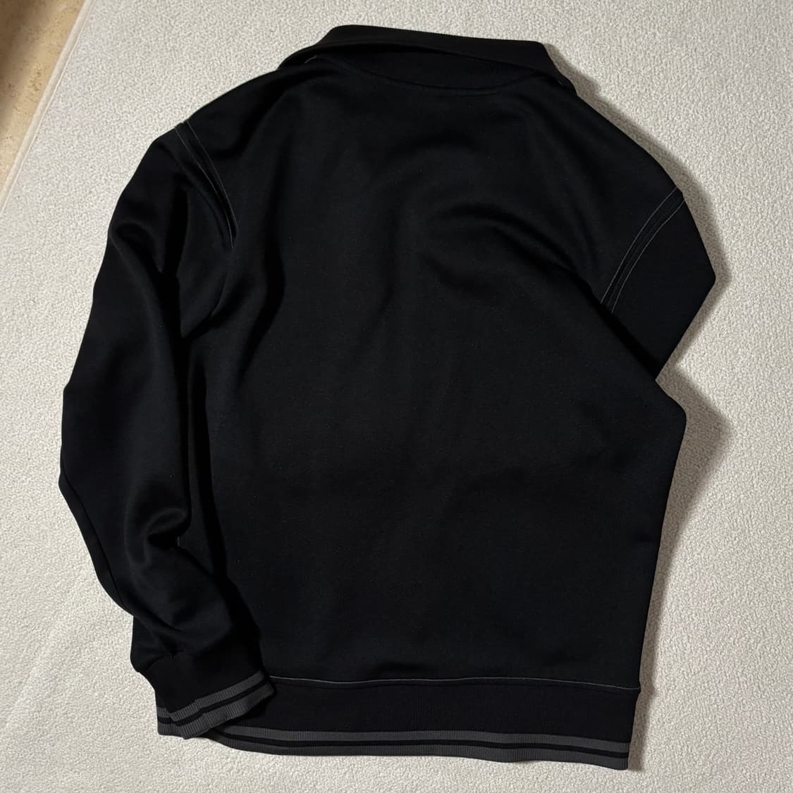 퓨마 블랙 그레이 로고 져지 상품이미지5