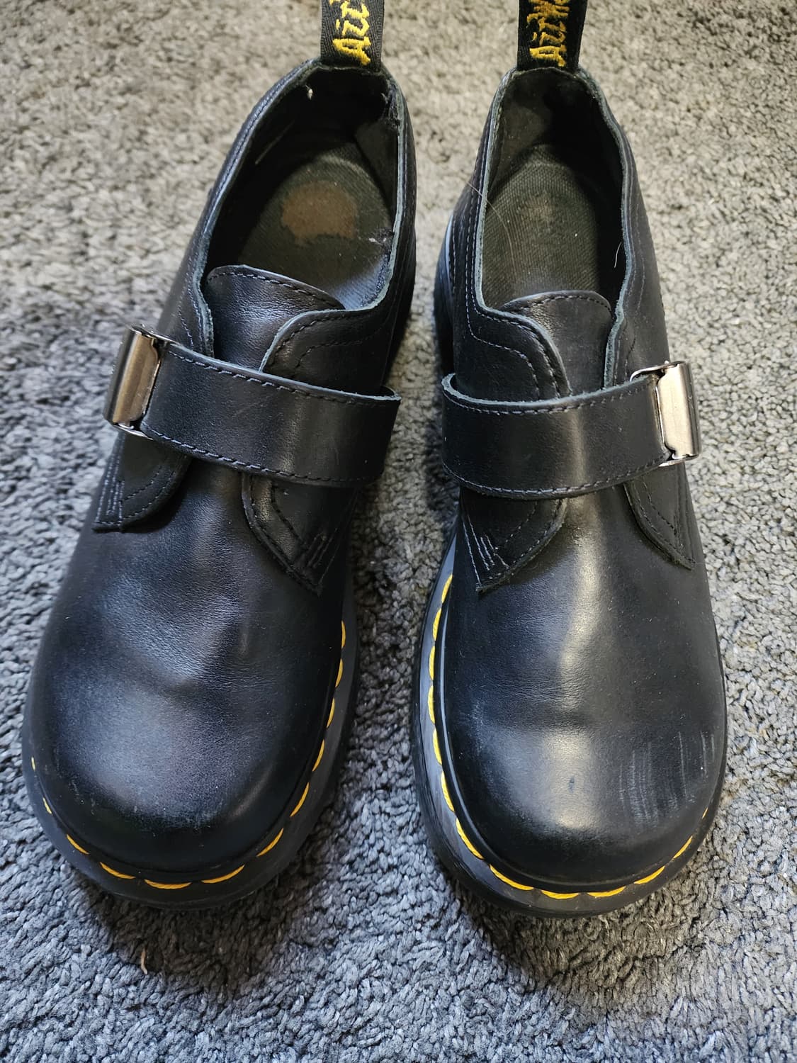 여성 닥터마틴 블랙 스트랩 eu38사이즈  상품이미지4
