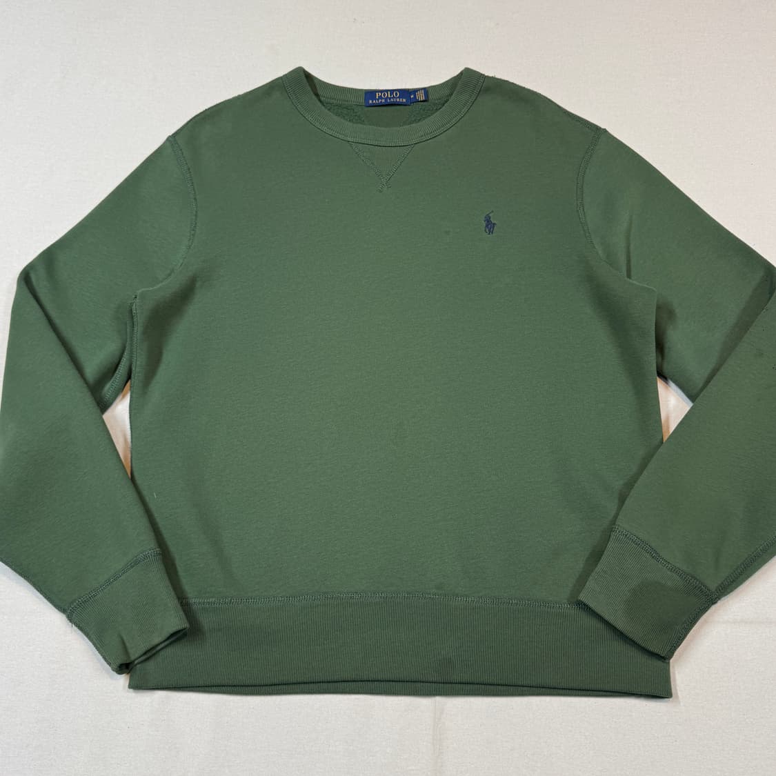 M) 폴로 랄프로렌 맨투맨 티셔츠 딥그린 상품이미지2