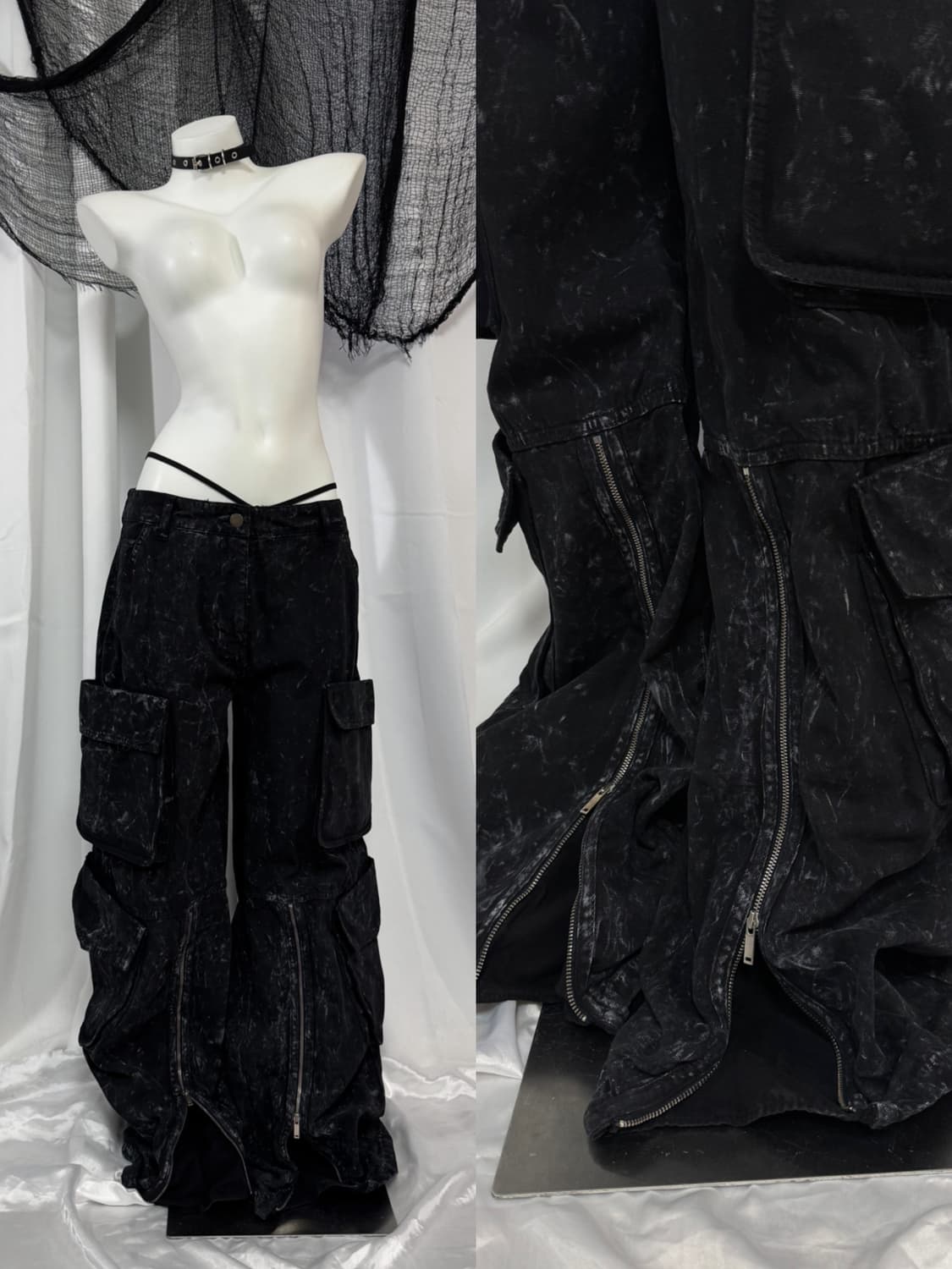 zipper pants 상품이미지1