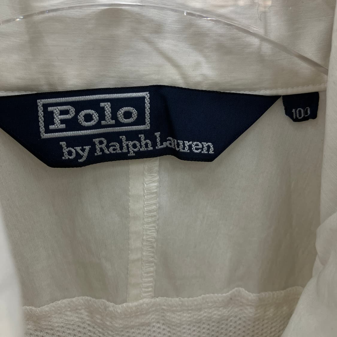 폴로 랄프로렌 화이트 나일론 야상 자켓 100 상품이미지3