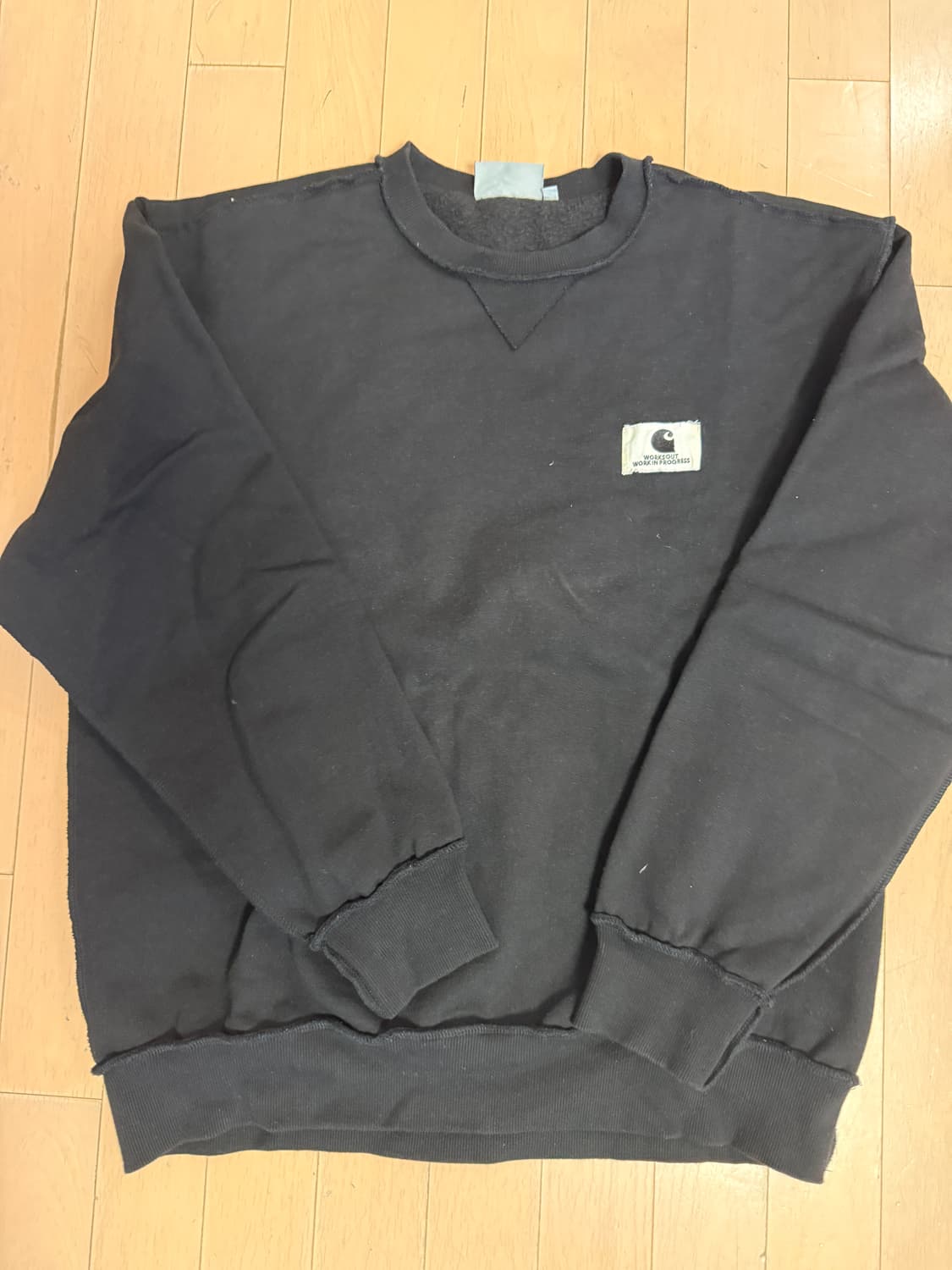 판매) 칼하트 윕 웍스아웃 콜라보 기모 맨투맨 상품이미지1