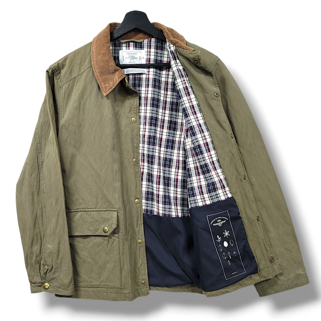 [M] 디스이즈네버댓 브라운 코듀로이 셔츠자켓 상품이미지3