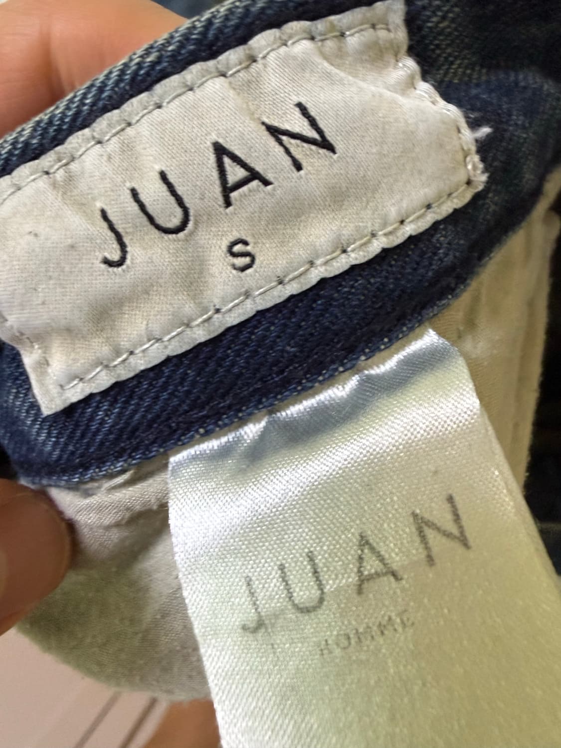 주앙옴므 DIRTY WASHED DENIM PANTS 상품이미지4