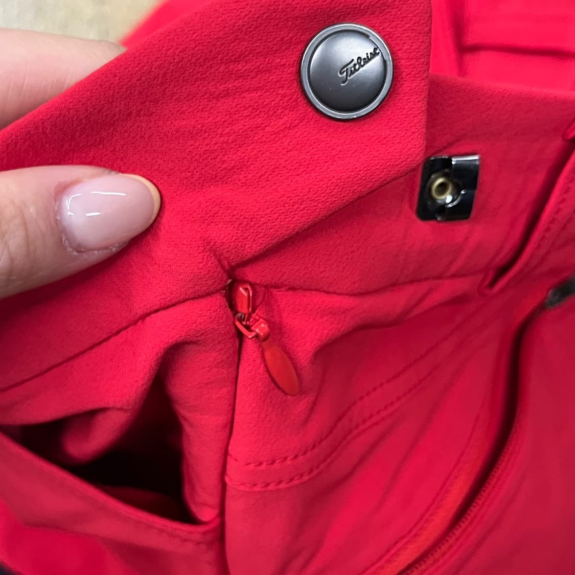 [정품/32] 타이틀리스트 레드 스커트 치마 b15 상품이미지5