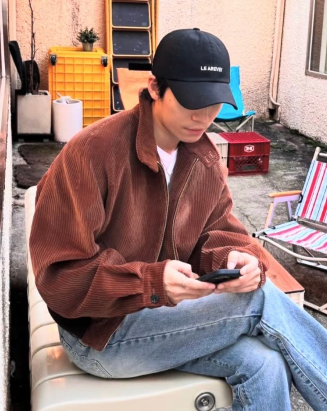 렉토 24FW 잭 코듀로이 해링턴 점퍼 상품이미지2