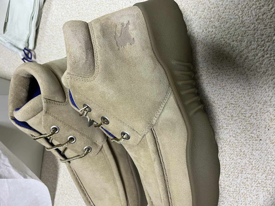 burberry 버버리 스퀘어토 스웨이드 로그 부츠 EU42(270) 상품이미지4