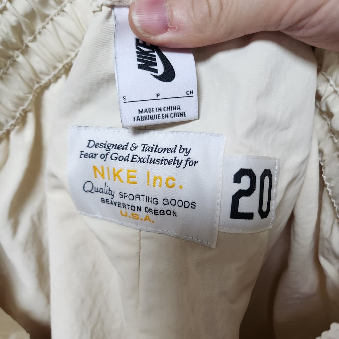 나이키 X 피어 오브 갓 쇼츠 반바지 상품이미지3