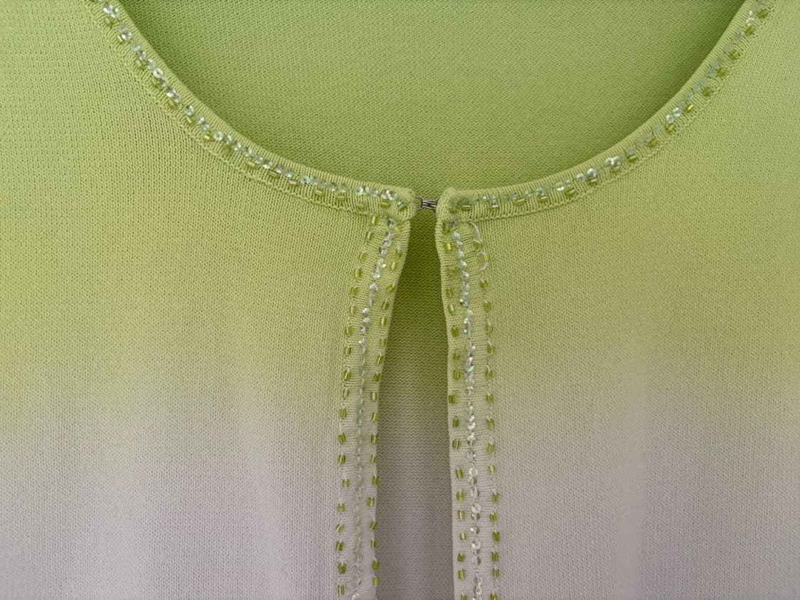 lime beads gradient knit cardigan 상품이미지2