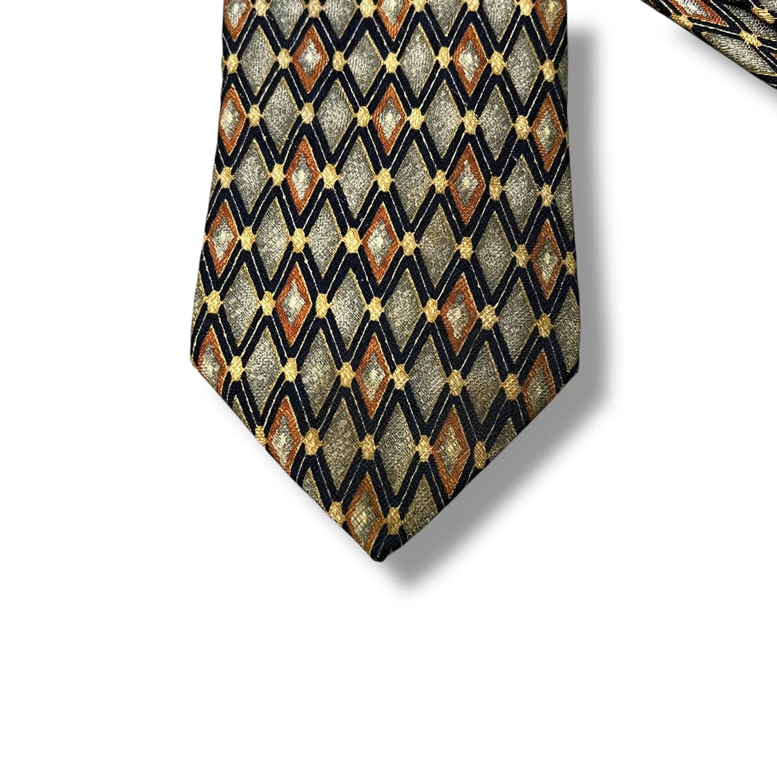  에르메네질도 제냐 패턴 실크 넥타이 y14333 상품이미지3