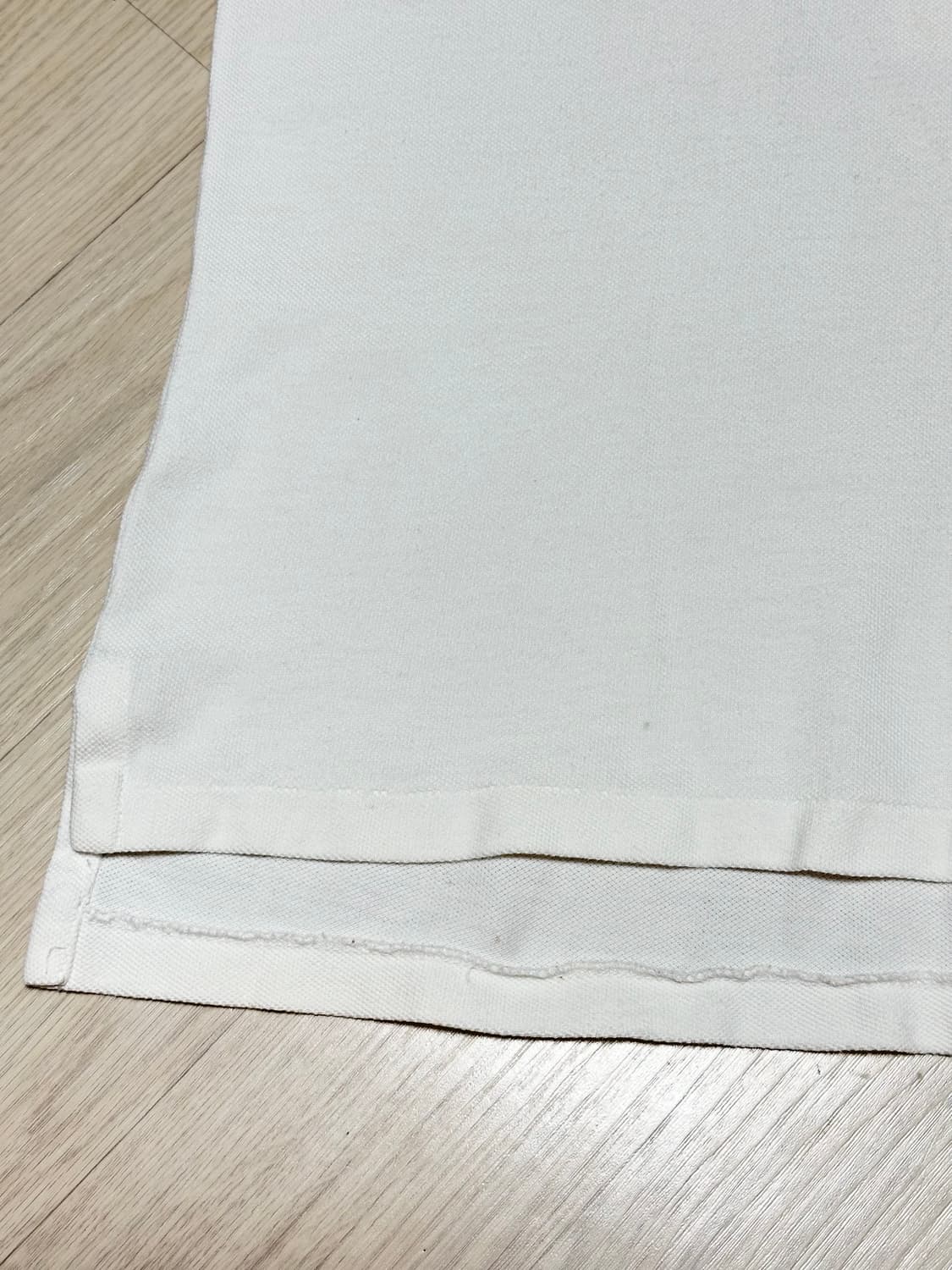 대장급) 폴로 랄프로렌 치프키프 프랑스 빅포니 로고 반팔 카라티 화이트 상품이미지5