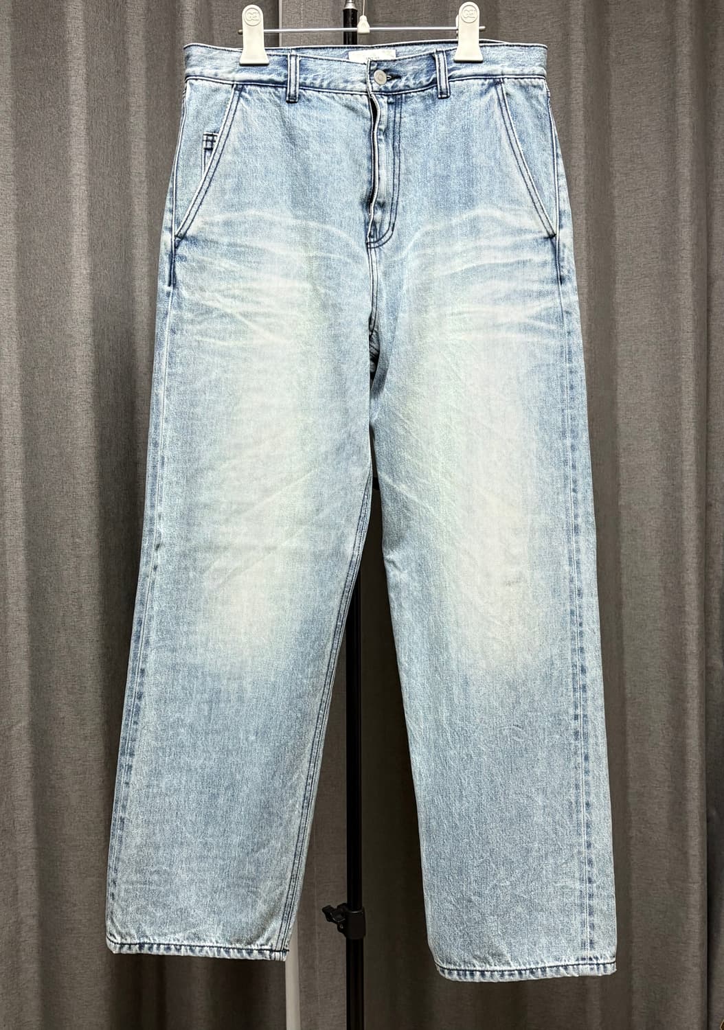 새상품) 아워셀브스 24FW 오가닉 코튼 릴렉스드 데님 블리치 3사이즈 상품이미지1