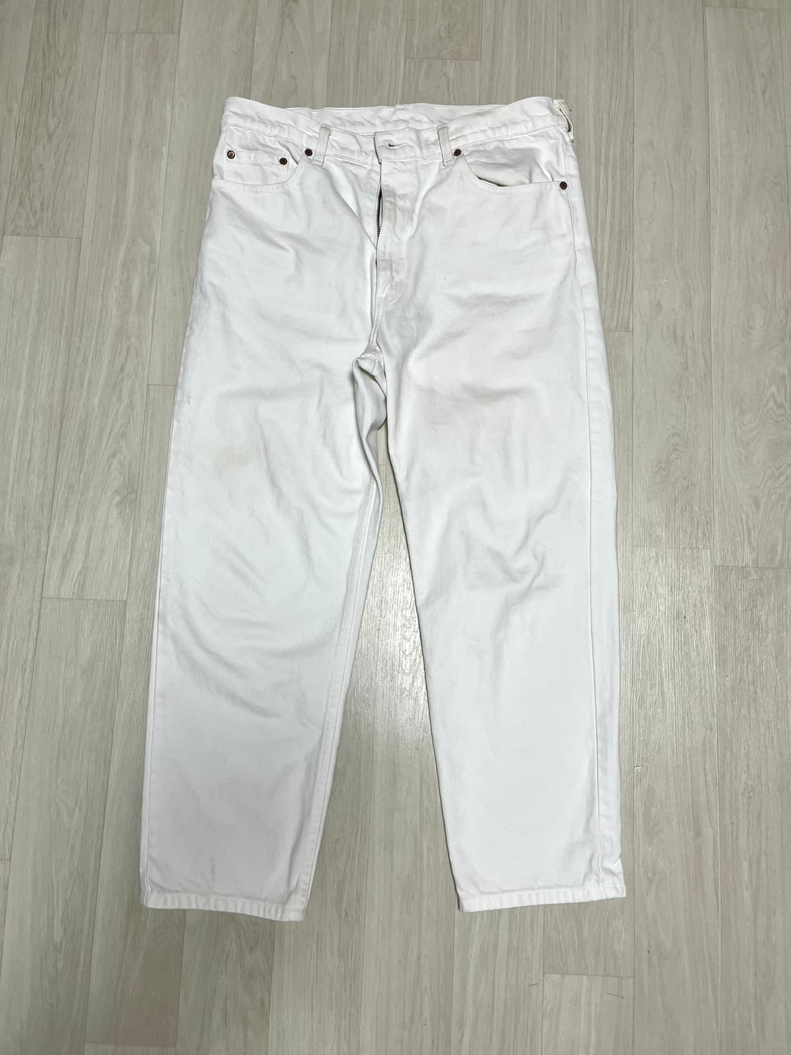 리바이스 화이트 데님팬츠 34 상품이미지1