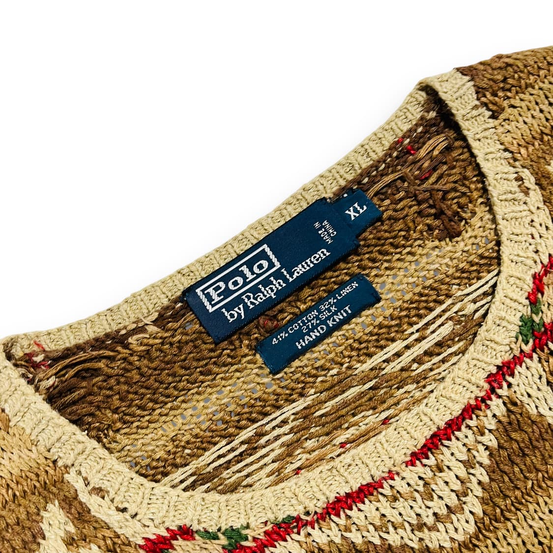 Polo Ralph Lauren 00s Nordic Hand Kint  상품이미지4